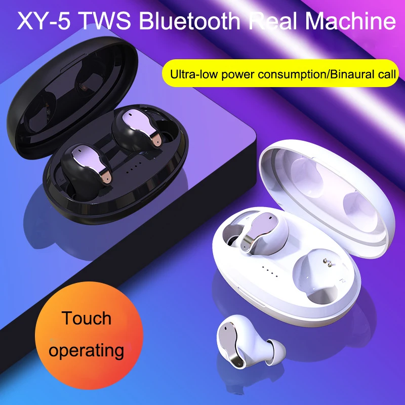 

XY5 Wireless TWS Bluetooth Earphone Sports Waterproof Wireless Headsets magnetic charging Music Earbuds HD Call For Smart Phone