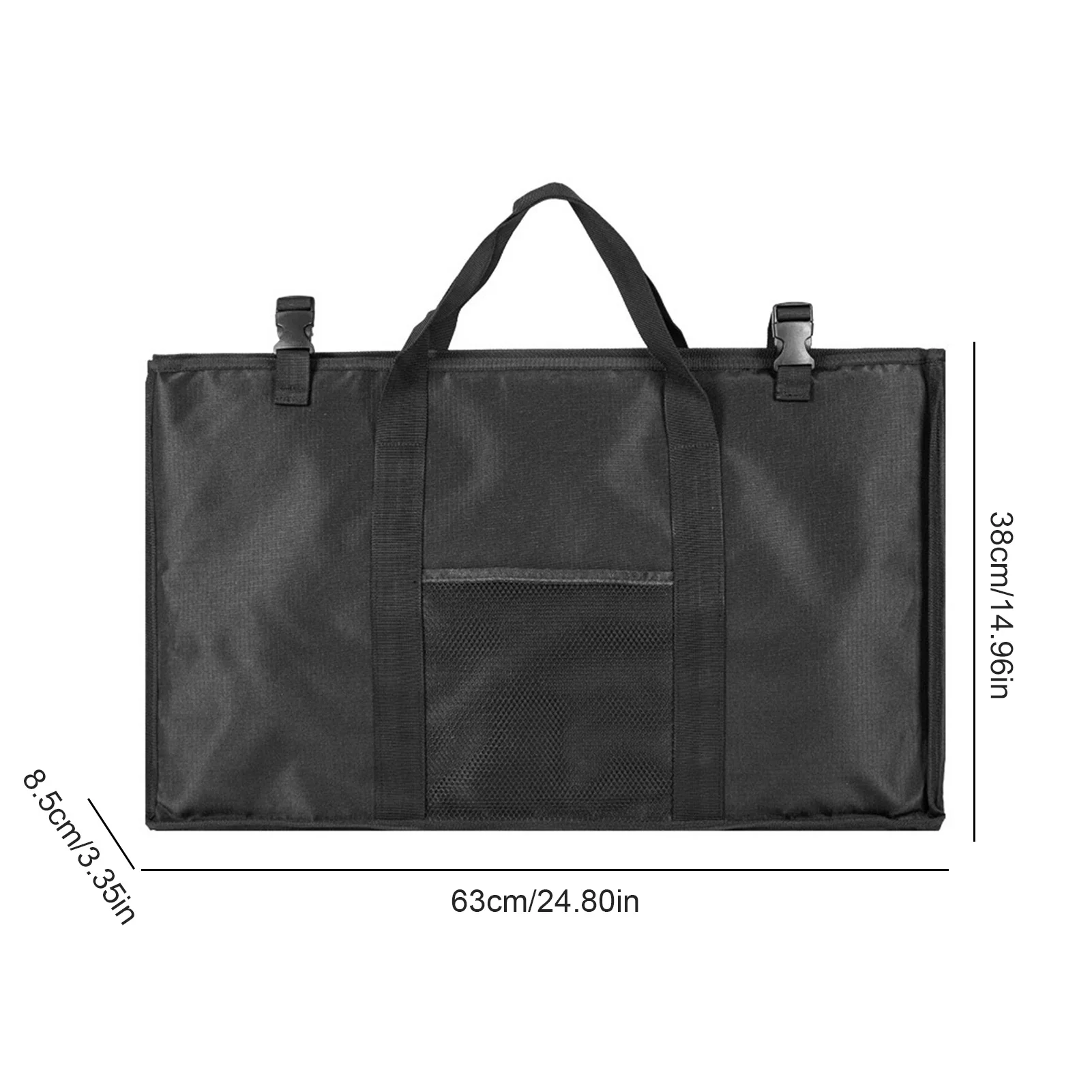 

Outdoor Storage Bag Foldable Waterproof Organizer For Camping Portable Oxford Cloth Storage Bag For Drain Rack