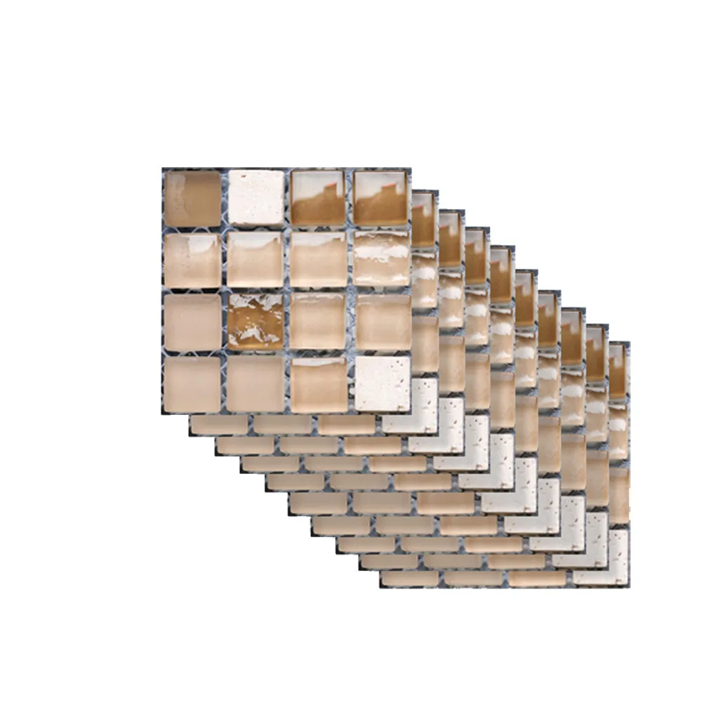 10 шт. мозаичная плитка наклейки самоклеящиеся Ванная комната для кухни домашний