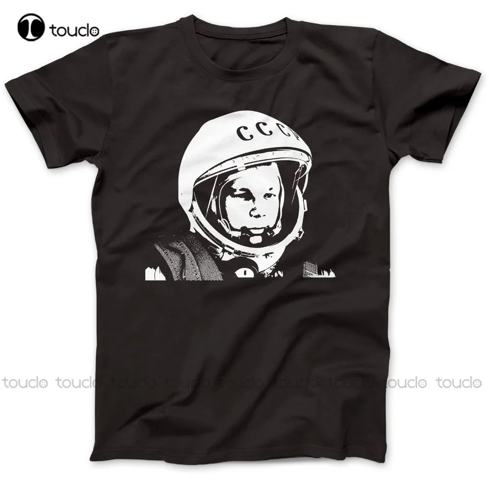 

Лидер продаж, модная футболка Yuri Gagarin Tribute, советский астронавт, 100% хлопок премиум-класса, Cccp, восток, футболка, модная забавная Новинка