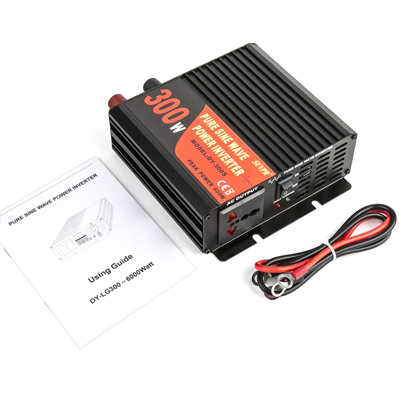 Автомобильный инвертор с кабелем 12 В постоянного тока в 220 переменного чистая