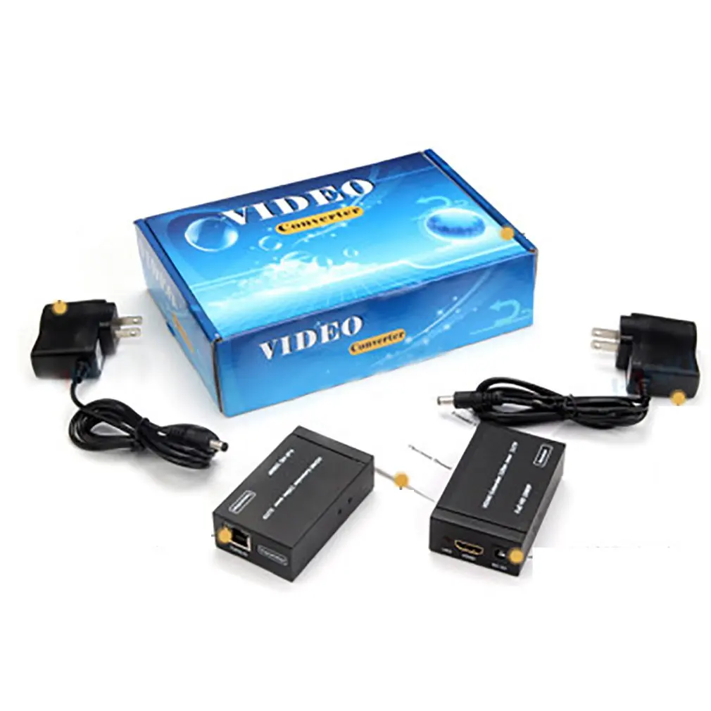 Hdmi удлинитель 60 м 120 по Ethernet tcp/ip rj45 cat5e cat6 HDMI сплиттер hdmi передатчик приемник для hd