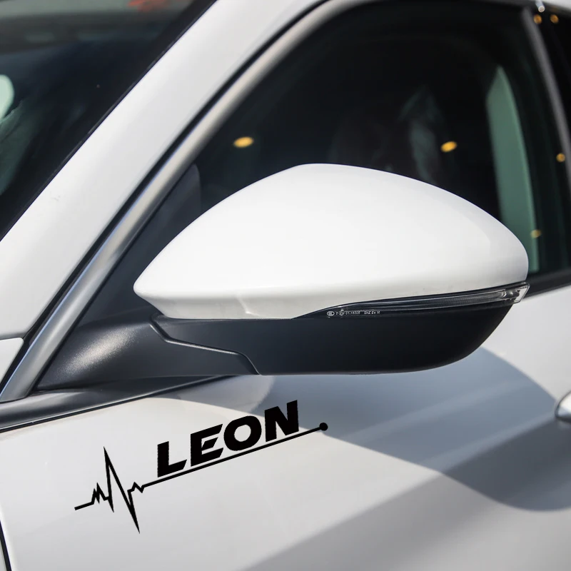 1 шт. Автомобильная Спортивная Наклейка Стикер оконные двери Украшение для Seat Leon
