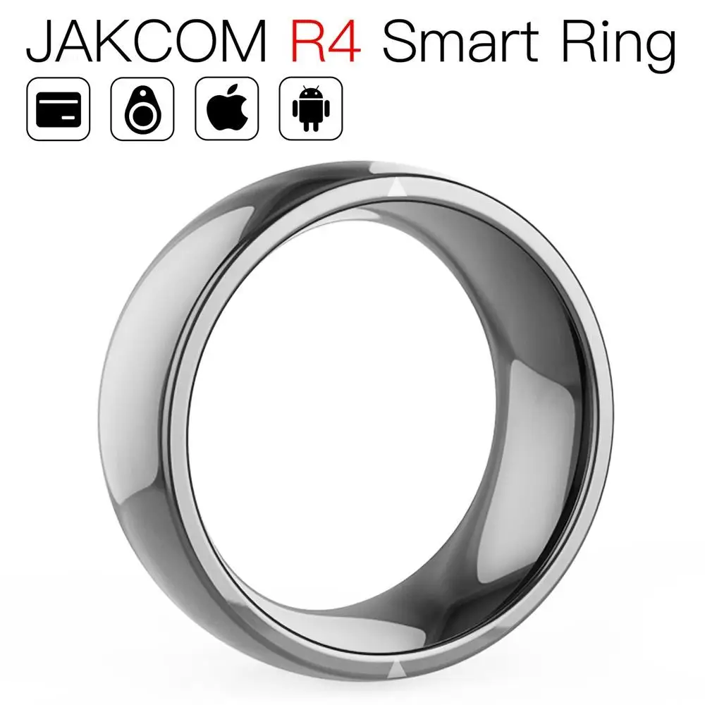 

JAKCOM R4 Smart Ring Super value than bracelet call me by your name deauther watch store men 2021 smartwatch