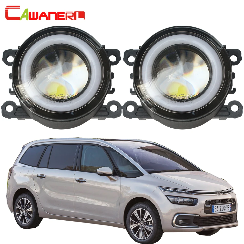 Cawanerl для Citroen C4 2004 2015 автомобильные аксессуары H11 светодиодный туман светильник COB
