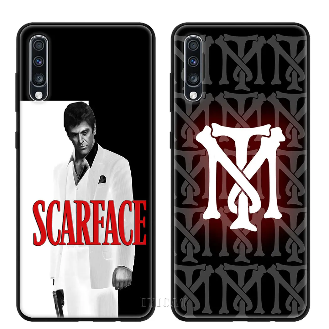 Мягкий силиконовый чехол Scarface Тони Монтана для samsung Galaxy Note 10 Plus A50s A40s A30s A20s A10s TPU |