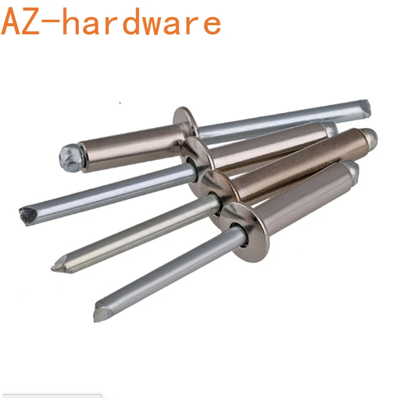 304 нержавеющая стальные слепые заклепки с потайной головкой декоративные