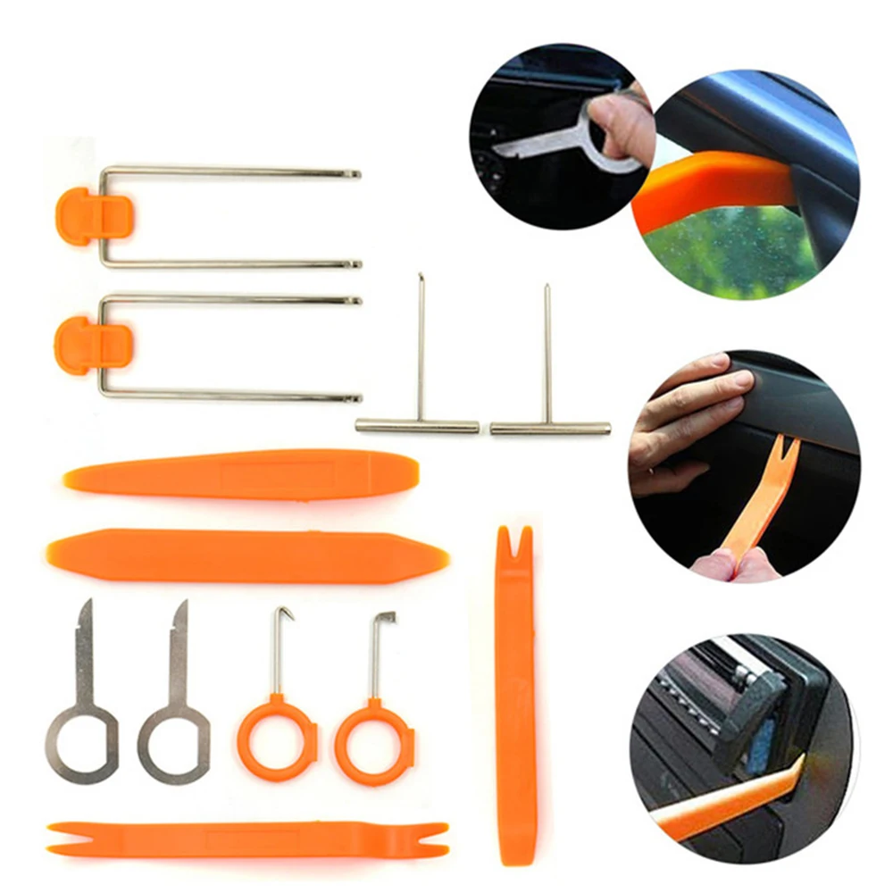 12pcs Car Stereo Installation Kits Radio Removal Tool Panel Door Clip Trim Dash Audio | Автомобили и мотоциклы