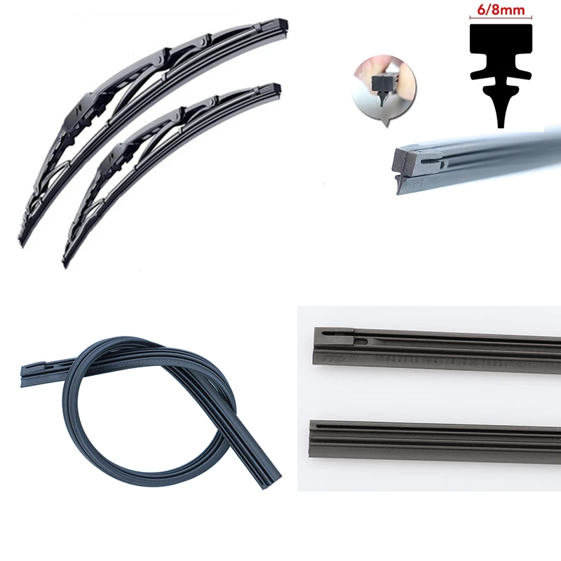 

Стеклоочистители автомобиля, вставка, Резиновая полоса, запасная щетка стеклоочистителя для Lada kalina granta priora niva largus samara, аксессуары, 1 шт.