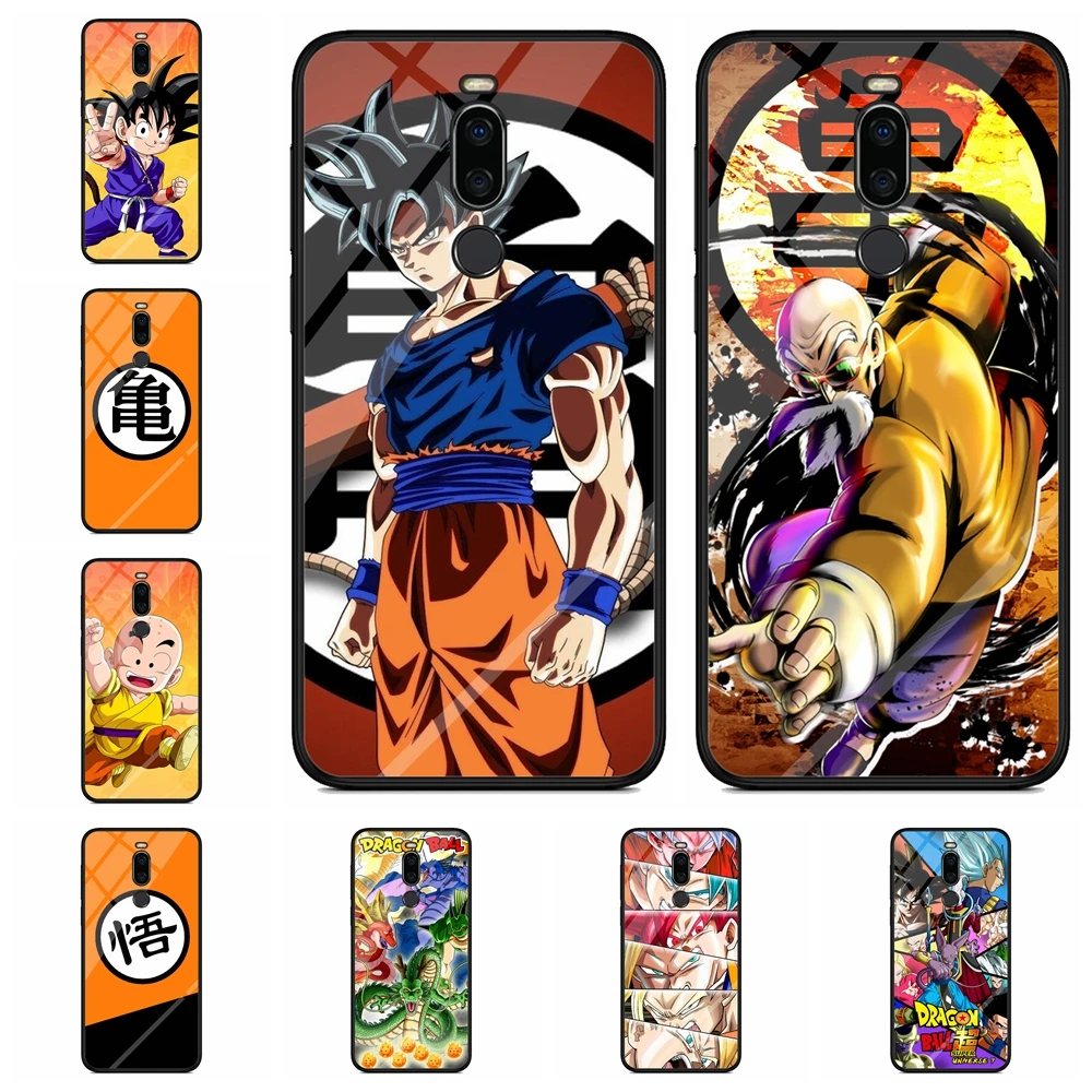 Dragon Ball Z Супер чехол из закаленного стекла для телефона Meizu Note 8 M822H M822Q 6 дюймов s Note8