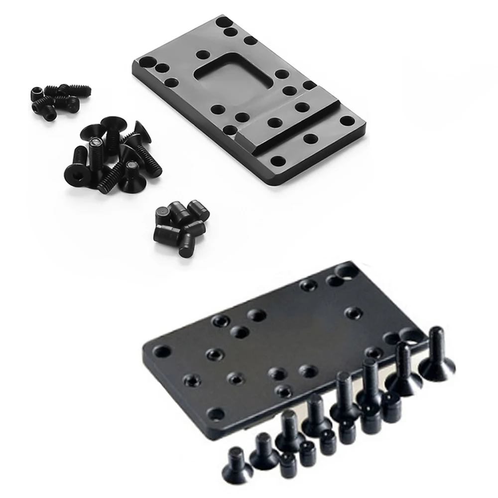 

Тактическая Монтажная пластина оптический прицел Базовая пластина адаптер подходит для Glock задний прицел Красная точка оптические прицелы...