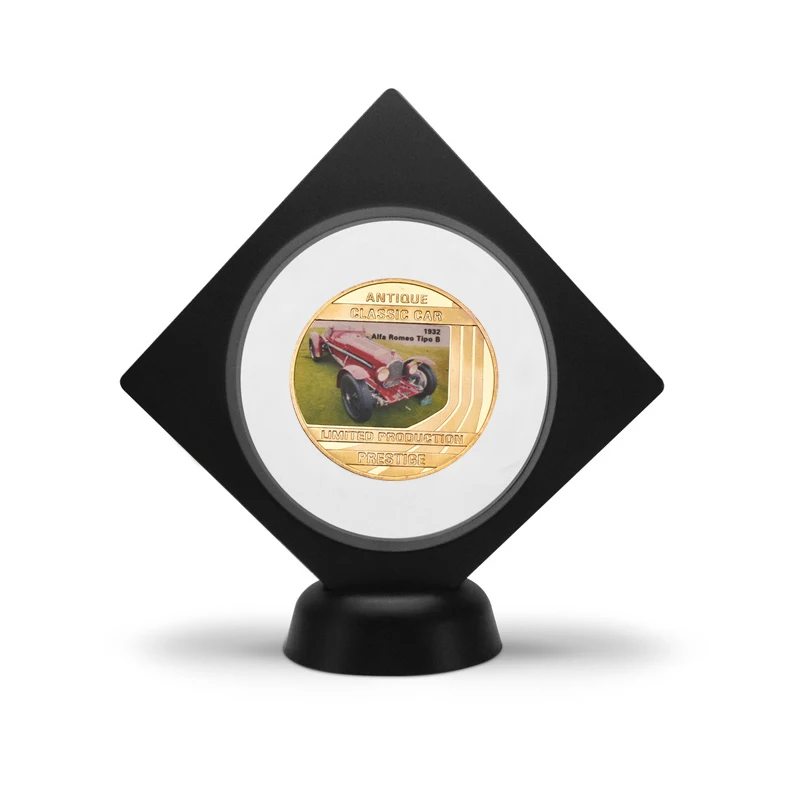 coin3 with stand WR старинные классические автомобильные золотые коллекционные монеты с держателем Cion памятная металлическая монета медаль сувенирный подарок набор дропшиппинг - Цвет: coin3 with stand