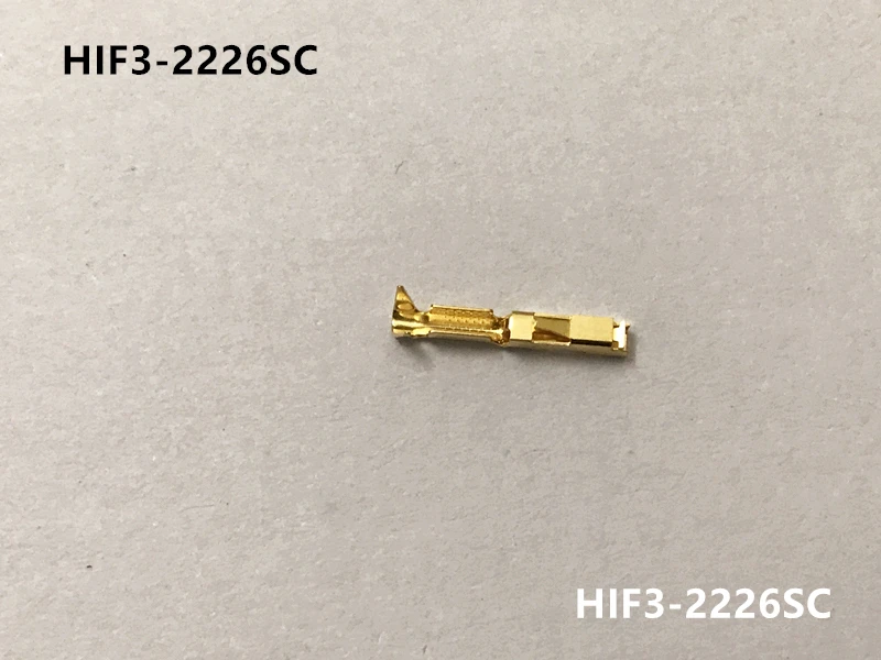 Оригинальный новый 100% терминал HIF3 2226SC манометром 22 26AWG разъем с золотым