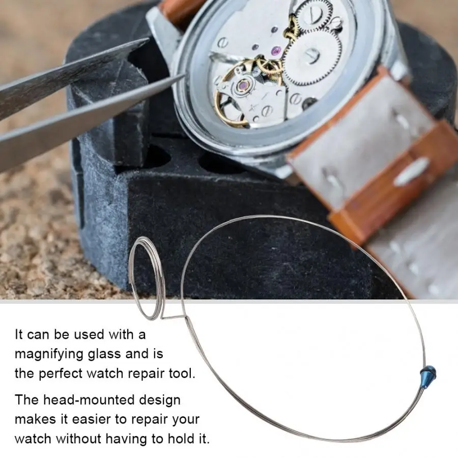 3 шт. стальные кольца с увеличительным стеклом для часов|Ремонтные инструменты и