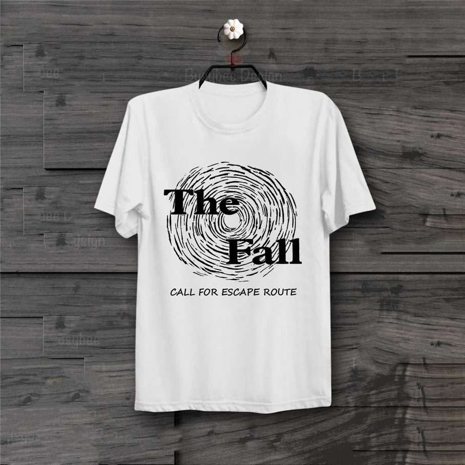 Осенняя футболка унисекс с надписью Call For Escape Route в стиле панк-рок Новейшая модная