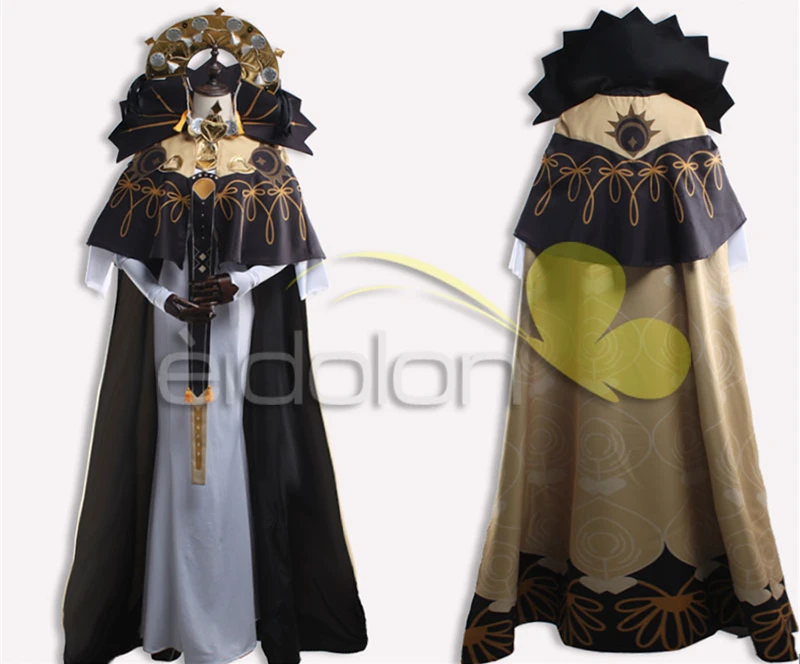 Костюм для косплея rhea с эмблемой огня трех домов можно изготовить на