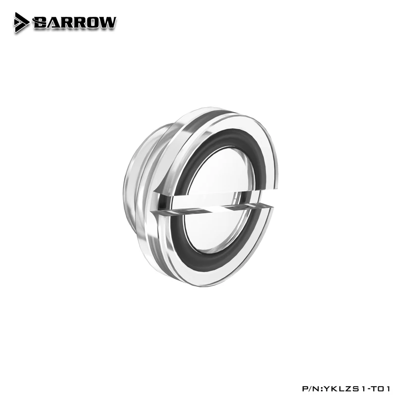 Barrow G1/4 ''акриловый ограничитель воды штуцер-прозрачное водяное охлаждение