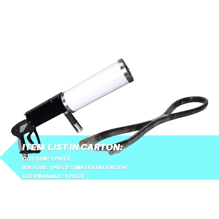 

New Arrival Nightclub Handheld RGB LED DJ Smoke Cryo Jet Co2