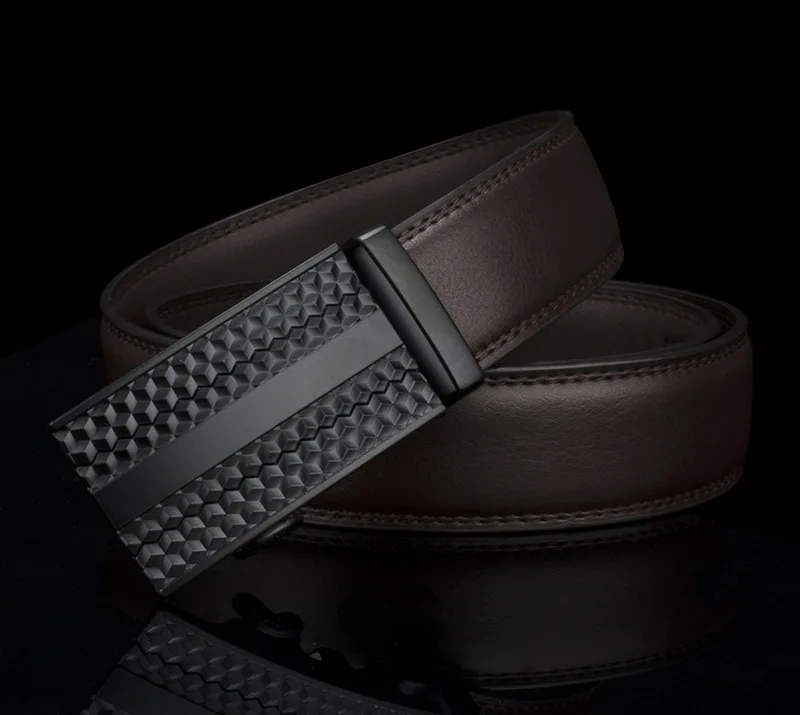 

Cross-border Explosive Belts Men's Belts Leather Automatic Buckle Belts Personality Casual Fashion Men's Leather Belts