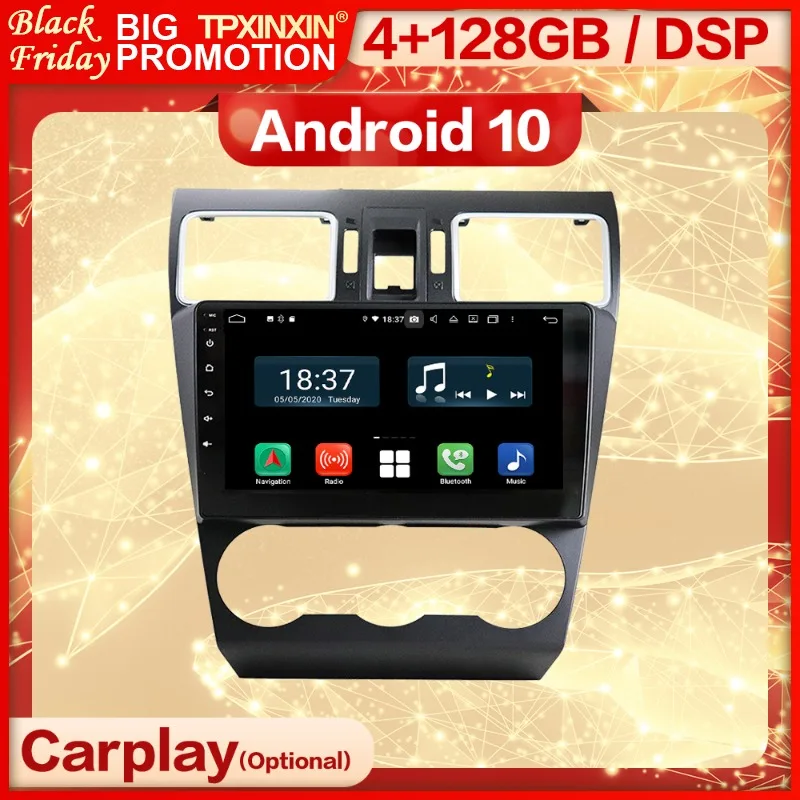 

Carplay 2 Din Android Screen Multimedia Stereo Receiver For Subaru Forester 2015 2016 2017 2018 GPS Radio Audio Player Head Unit
