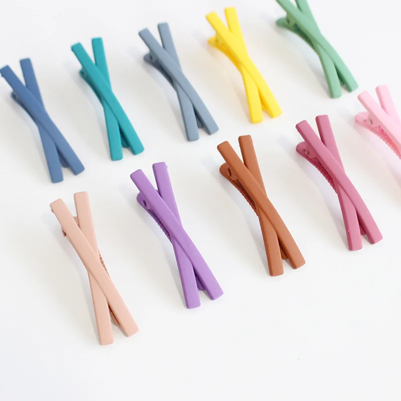 

Заколки для волос ярких цветов женские, модные элегантные зажимы для волос ярких цветов, аксессуары для волос