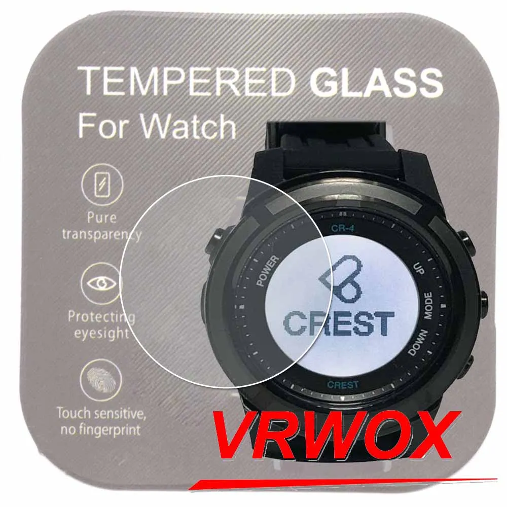 Защитное стекло для CREST CR4 CR-4 Watch 9H 3 шт. защита экрана из закаленного стекла от