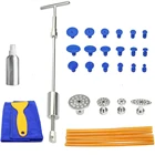 Инструмент для авторемонта, безпокрасочный вытягиватель вмятин, инструмент для удаления вмятин на автомобиле, вытягиватель молотка на присоске, набор ручных инструментов