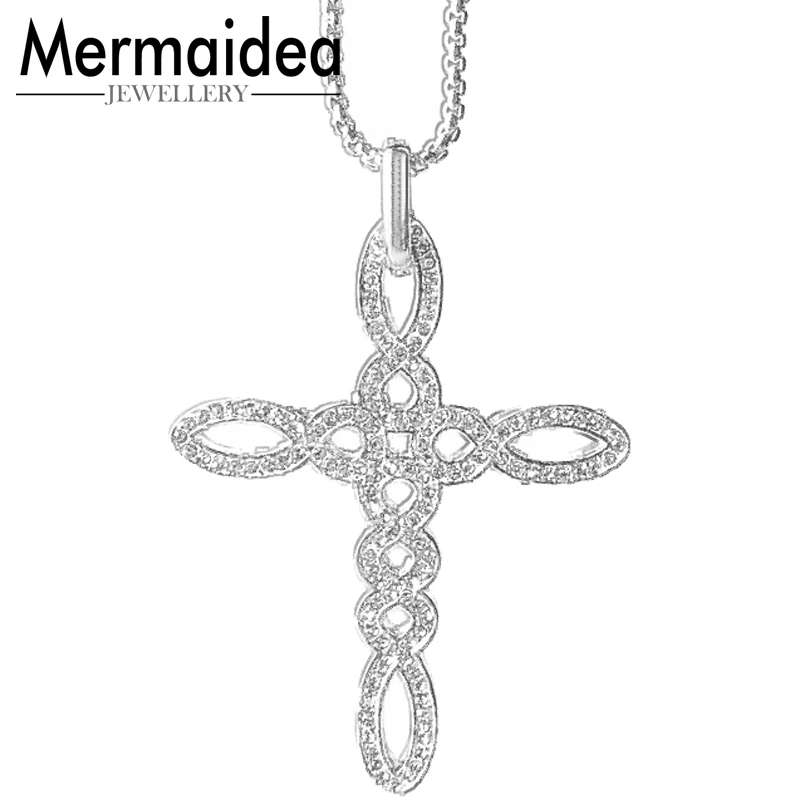 Ожерелье белый Корс Узел Любовь 2020 романтическая Посеребренная звеньевая