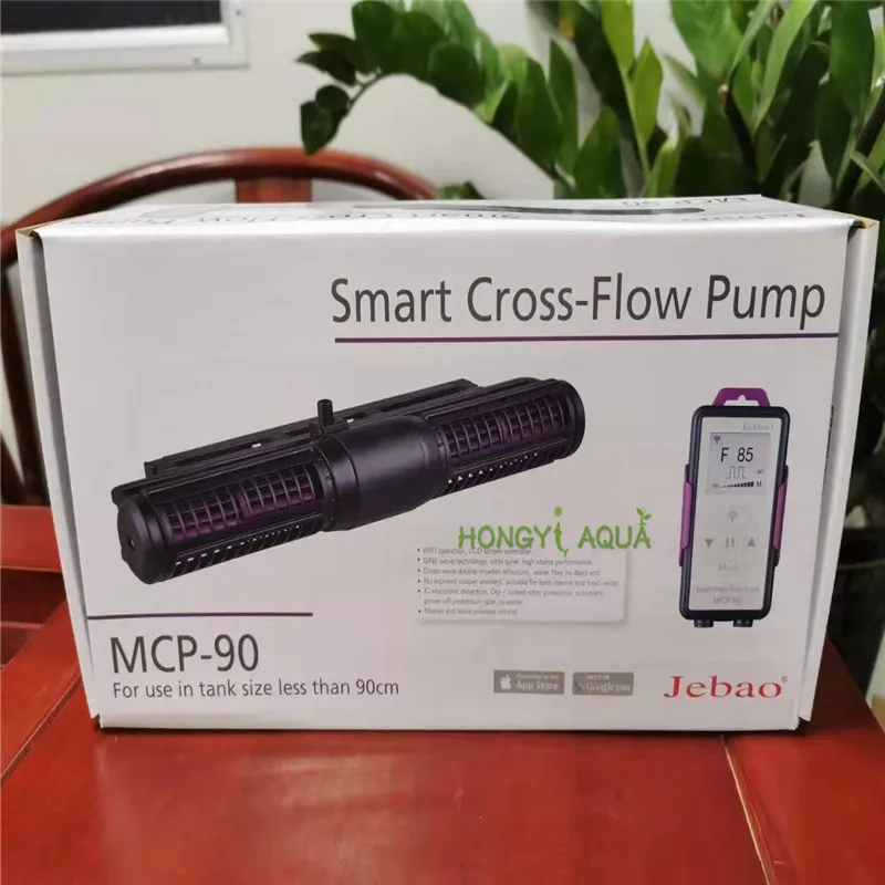 Новый насос Jebao MCP 70 90 120 150 180 с перекрестным потоком дисплей Wi Fi управлением