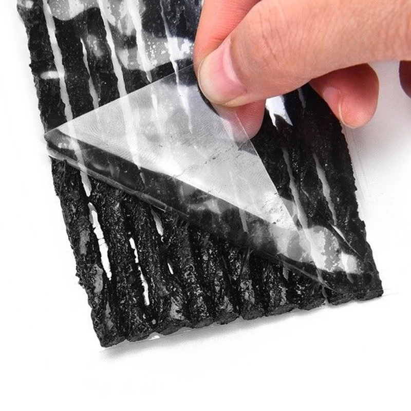 

10/50pcs Car Tubeless Tire Repair Rubber Strips Strings Kit For Trucks Motorcycle Tyre Puncture Emergency Plugs Car Repair Tool