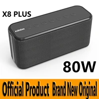 xdobo x8x5 portable bluetooth speaker 80w high power 3d stereo subwoofer wireless music speaker support tws tf card fm radio