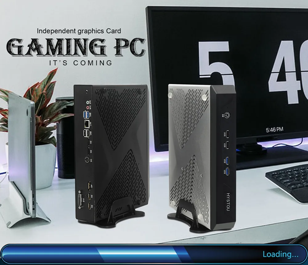 

Gaming Mini PC intel core i5 9400F i7 9700F Nvidia GTX 1650 4GB Gamer pc Desktop Windows 10 4K 8K support 4 displays DP 2HD DVI