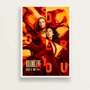 Современный настенный плакат из фильма убить Ева, медная гравировка, украшение для дома, гостиной