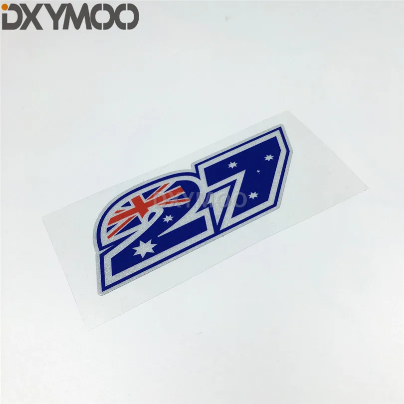 Автомобильная наклейка MOTO GP Виниловая лента для Ducati Кейси станер 27