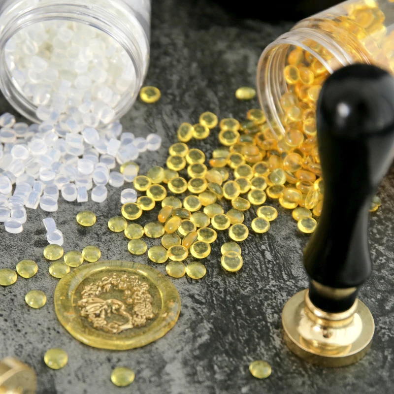 Разрывные восковые коллоидные частицы 40 г прозрачный цвет Янтарный воск в