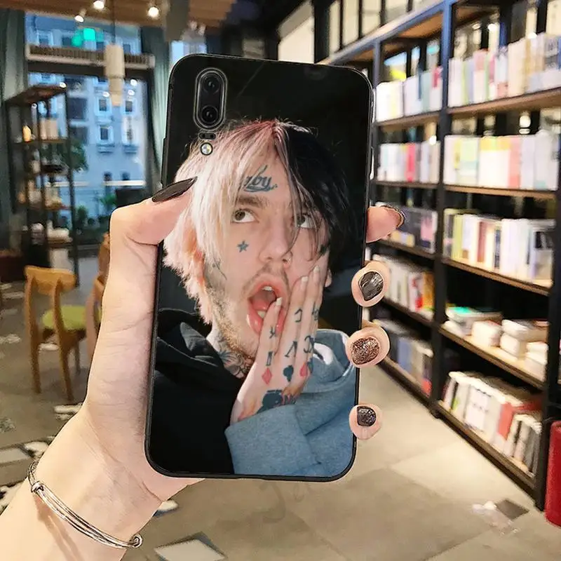 

Lil Peep Rapper high quality fashion Phone Case For Huawei honor Mate P 10 20 30 40 Pro 10i 9 10 20 8 x Lite