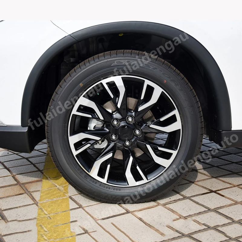 1 шт. для Mitsubishi Outlander- молдинг переднее ЗАДНЕЕ ЛЕВОЕ правое колесо для губ крыло автомобиля аксессуары для укладки