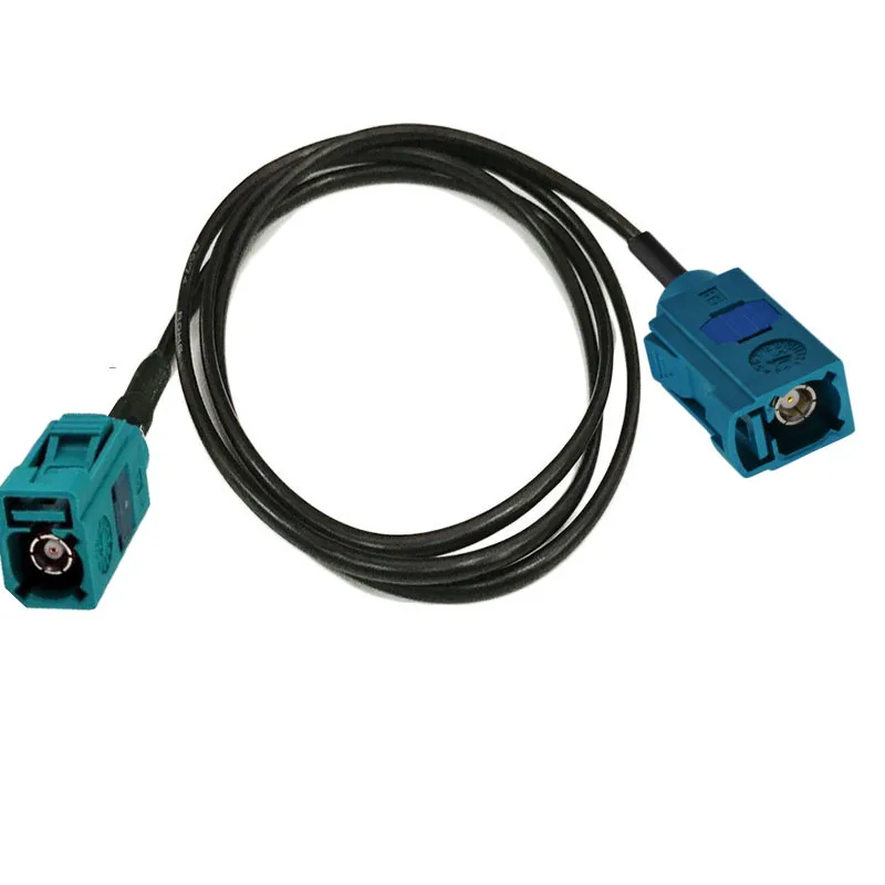 Fakra Z Female к SMB гнездовой GPS антенна отрезок провода расширения кабель RG174 50 Ом 1 м 2 3 5