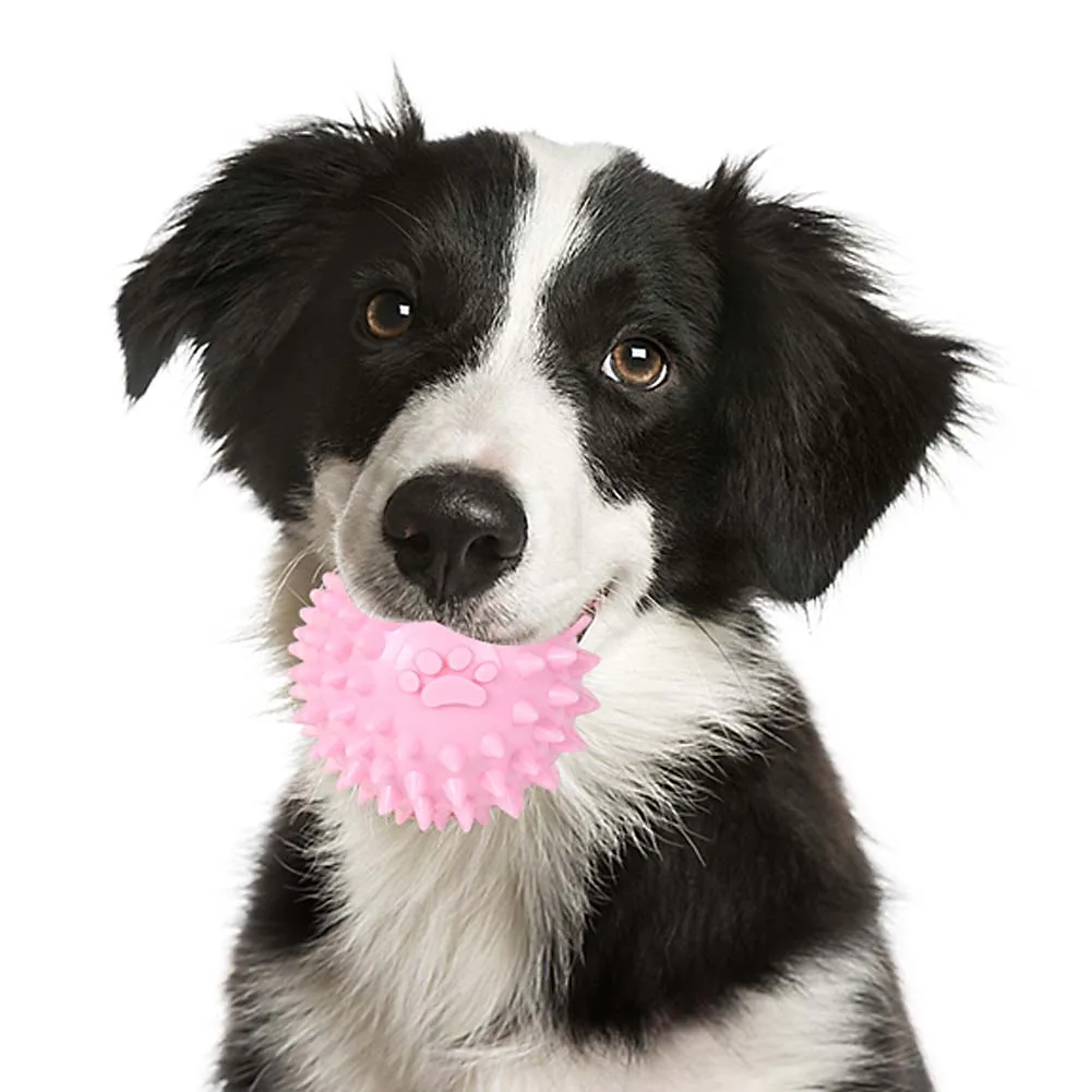 Hot Sell Dog Biting Ring Toy Soft Rubber Molar Pet Bite Cleaning Tooth Increase The Intelligence Of Pets Tool | Дом и сад