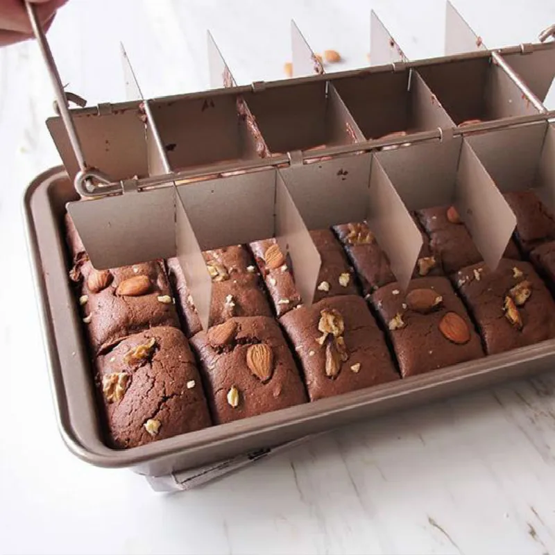 Антипригарная коричневая сковорода для выпечки из углеродистой стали шоколада