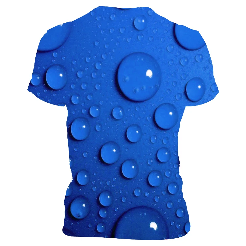 

2021 New Men's Short Sleeve 3D Printing Design Abstract Concept Fashion Printing Men's T-Shirt