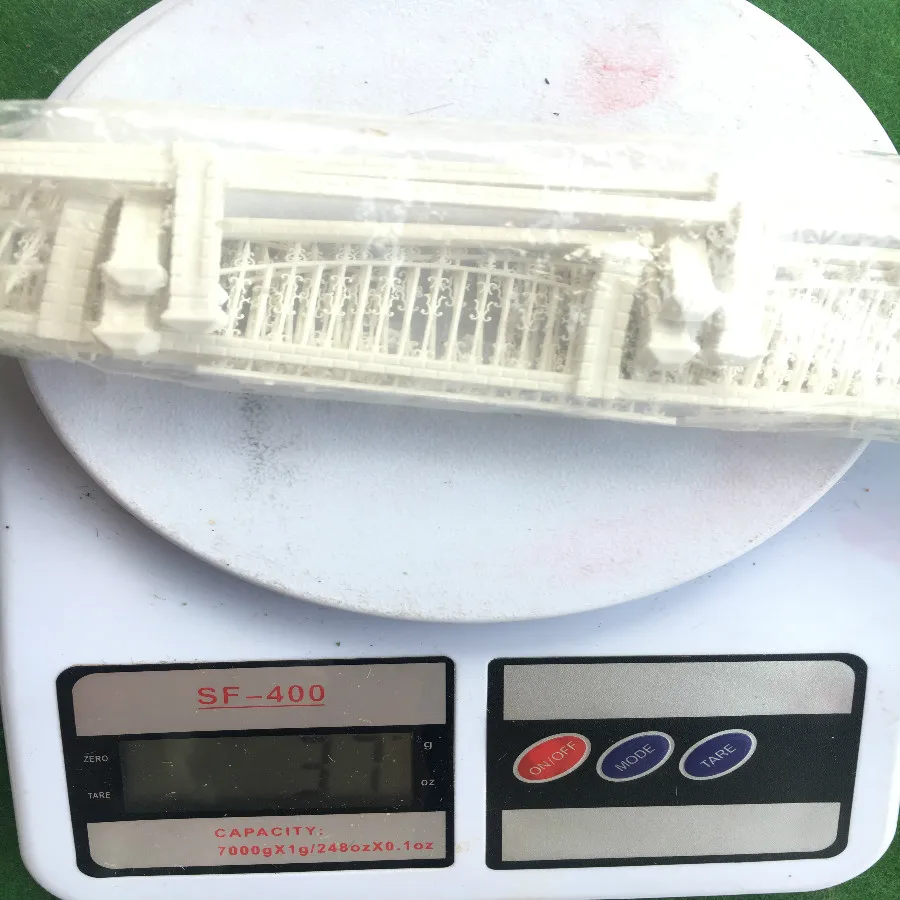 Топ новый 1:100 модель железнодорожной железной дороги строительство стены забора