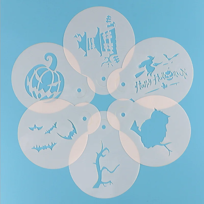 Рисунок 3 - трафареты в виде тыквы летучей