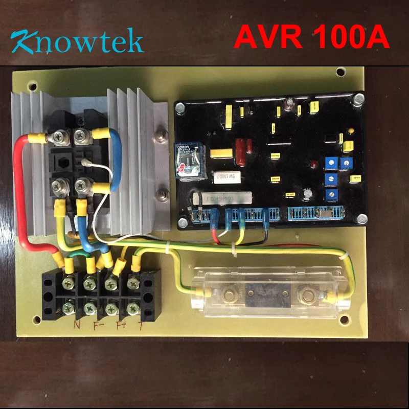 Автоматический регулятор напряжения AVR 100 А стабилизатор регулирования