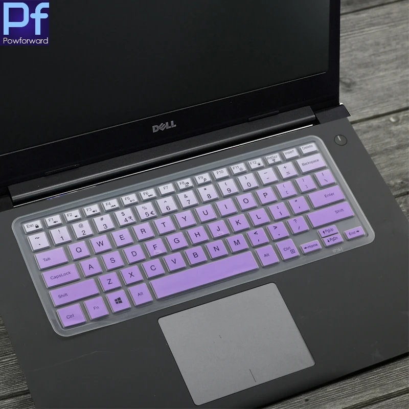Силиконовая накладка на клавиатуру для DELL XPS 15 XPS15 9550 9560 9570 15MF Pro 5578 7558 7568 7569 7572 15W/WR