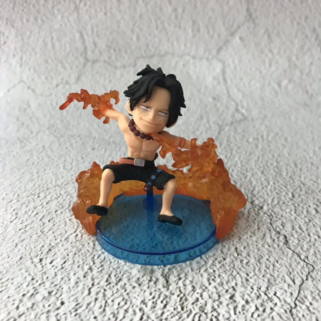 Аниме One Piece Обезьяна Luffy Portgas D Ace Marshall обучение Марко ПВХ экшн-фигурки