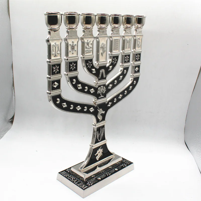 7 разветвленных свечей Menorah Jerusalem 12 от AliExpress RU&CIS NEW