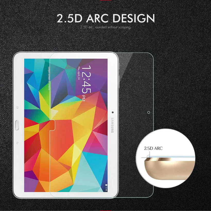 9H Tempered Glass For Samsung Galaxy Tab 4 10.1 LTE SM T530 T531 T535 T533 inch Screen Protector Tablet Protective Film | Компьютеры и