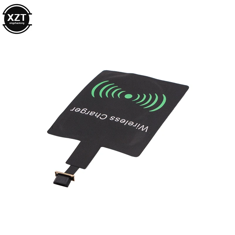 Приемник беспроводной зарядки Qi адаптер Micro USB универсальное беспроводное