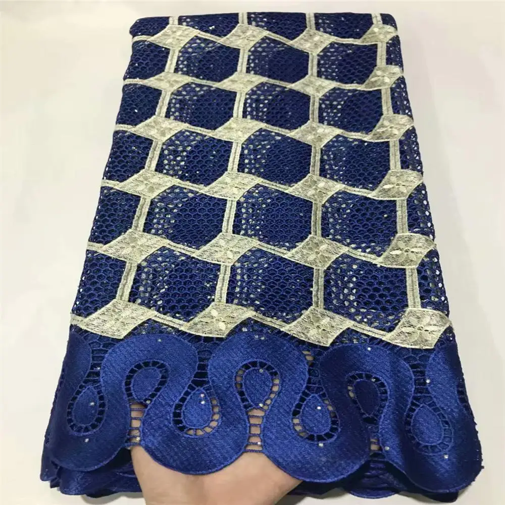 2020 новейшая африканская кружевная ткань нигерийская с вышивкой гипюровая